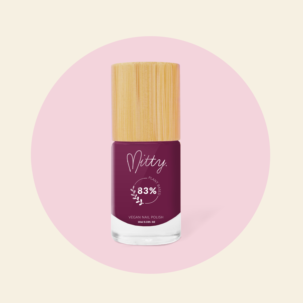 Mitty 83% Plant Based Polish - Eggplant