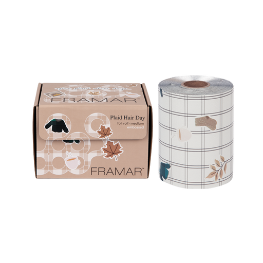 Framar Plaid Hair Day Embossed Foil Roll