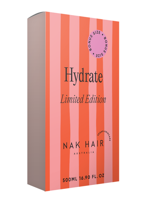 Nak Hair Hydrate Shampoo & Conditioner 500ml Duo - Limited Edition