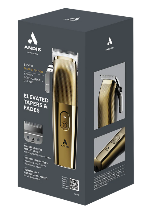 Andis Envy II Premium Gold Clipper