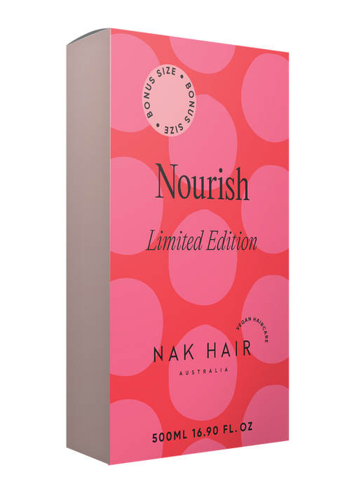Nak Hair Nourish Shampoo & Conditioner 500ml Duo - Limited Edition