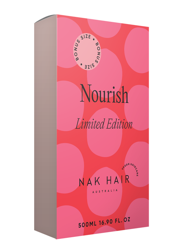 Nak Hair Nourish Shampoo & Conditioner 500ml Duo - Limited Edition