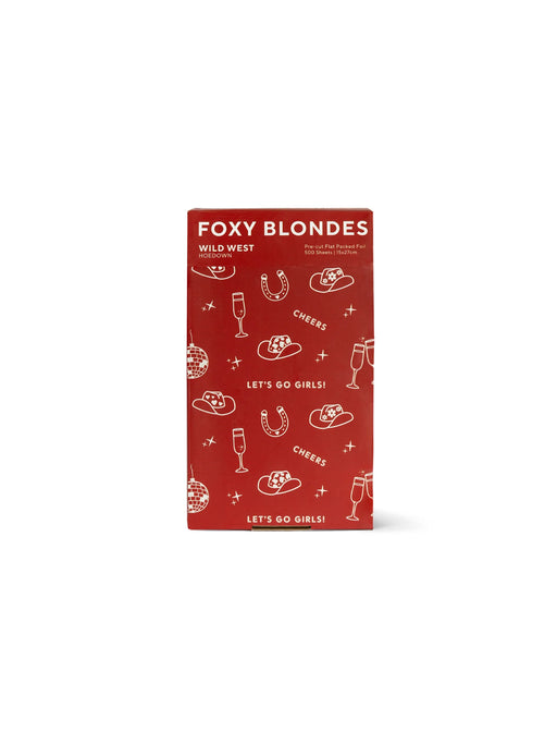 Foxy Blondes Wild West Flat Packed Foil