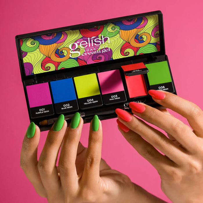 Gelish Cream Gel Neon & On & On 6pc Palette