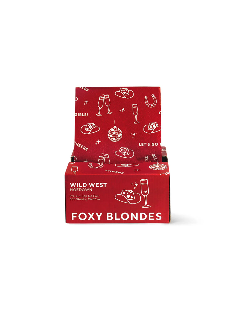 Foxy Blondes Wild West - Pop Up Foil