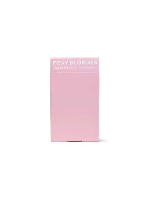 Foxy Blondes Tickle Me Pink Flat Packed Sheets