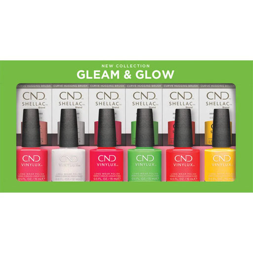 CND Shellac + Vinylux Gleam & Glow Collection