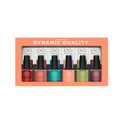 CND Shellac + Vinylux Dynamic Duality Collection