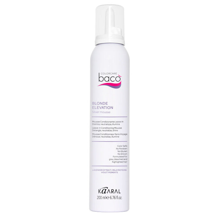 Bacò Blonde Elevation Silver Mousse