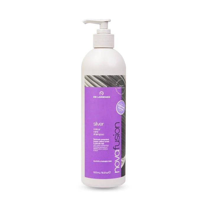 De Lorenzo Novafusion Colour Care Shampoo Silver 500ml