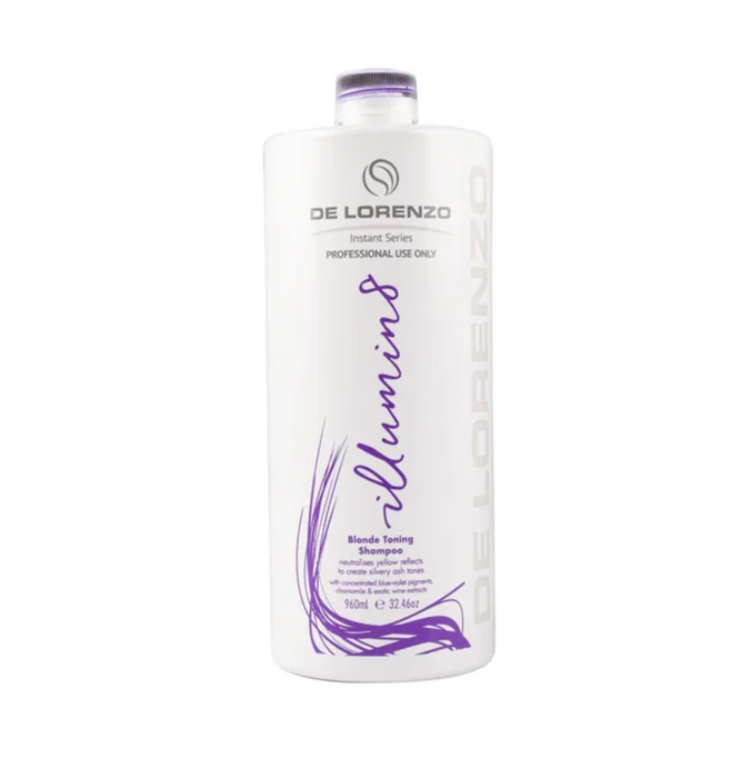 De Lorenzo Illumin8 Blonde Toning Shampoo 960ml