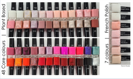 Hawley Plant Based Nail Polishes